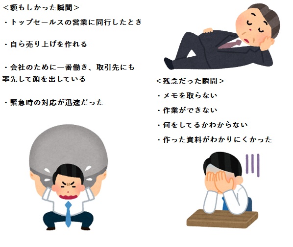 頼もしかった/残念だった瞬間その1