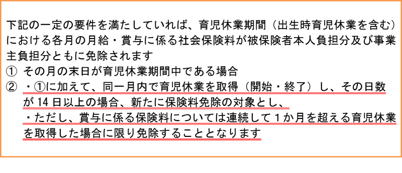 社会保険料の免除【社会保険】