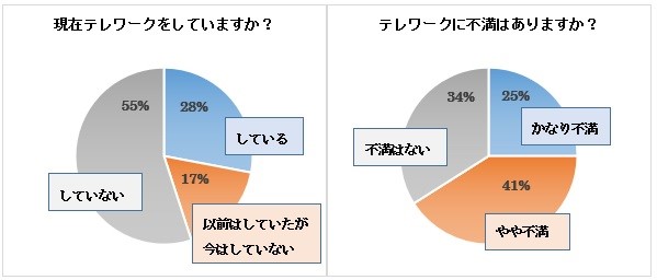 テレワークの実態調査