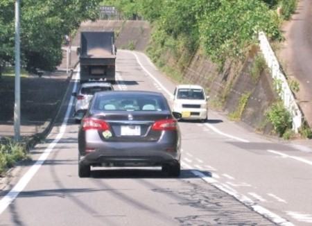 下り坂の安全運転