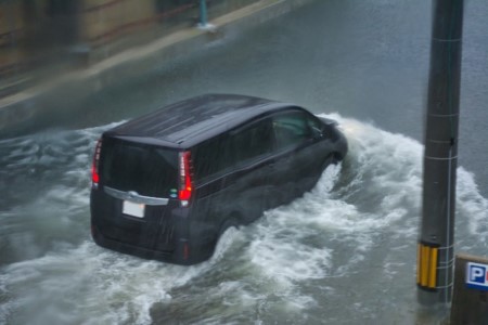 豪雨時の水没リスク