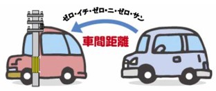 車間距離の取り方