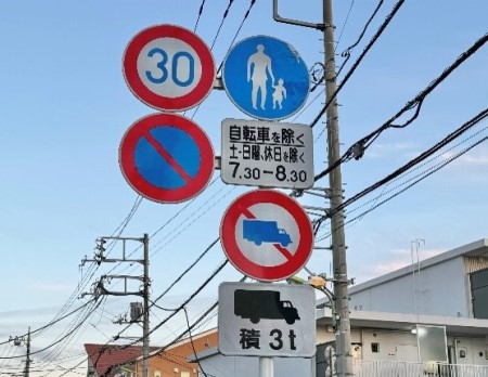 道路標識について