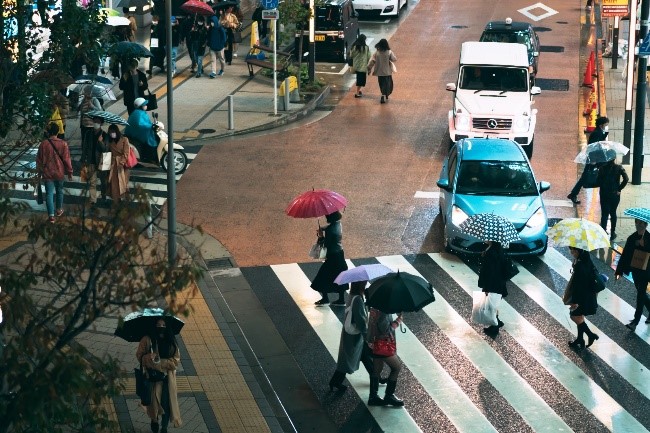 雨天時の事故発生