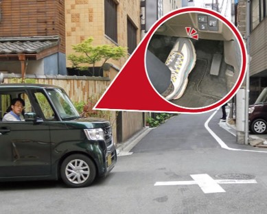構えブレーキ