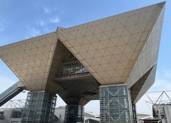 会場の東京ビッグサイト