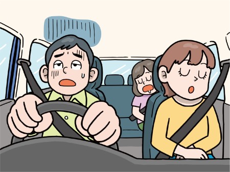 運転姿勢と疲労